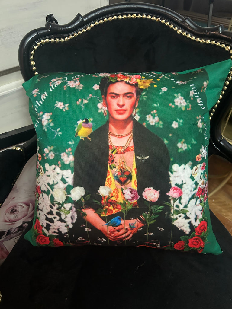 Frida Kahlo Velvet Scatter Cushion