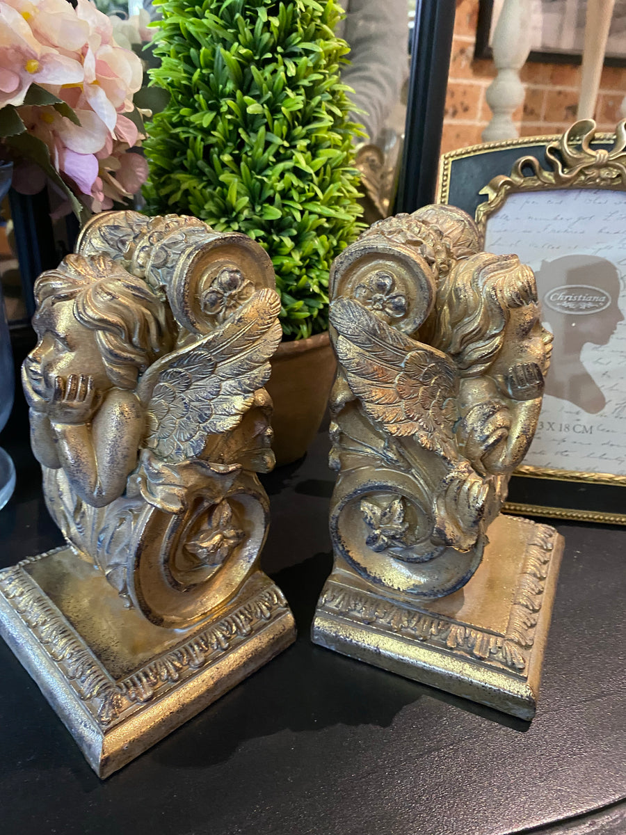 Cherub Bookends