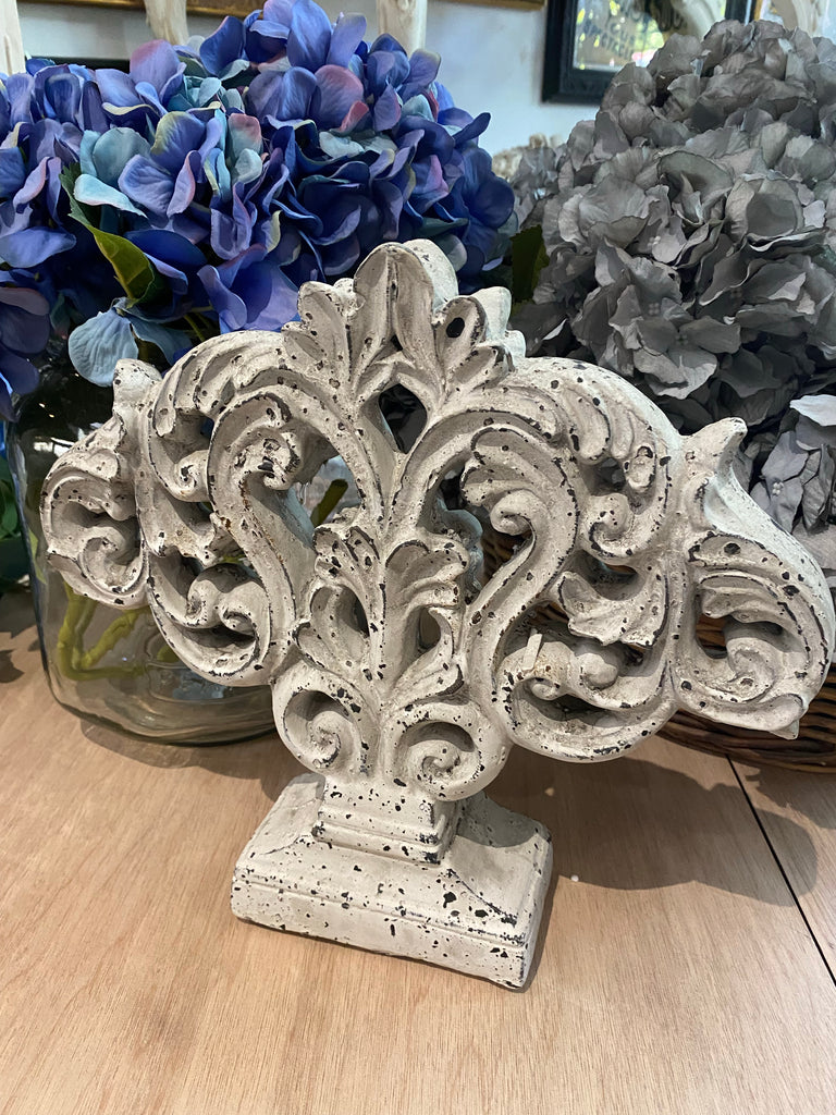 Cement Look Standing Decor