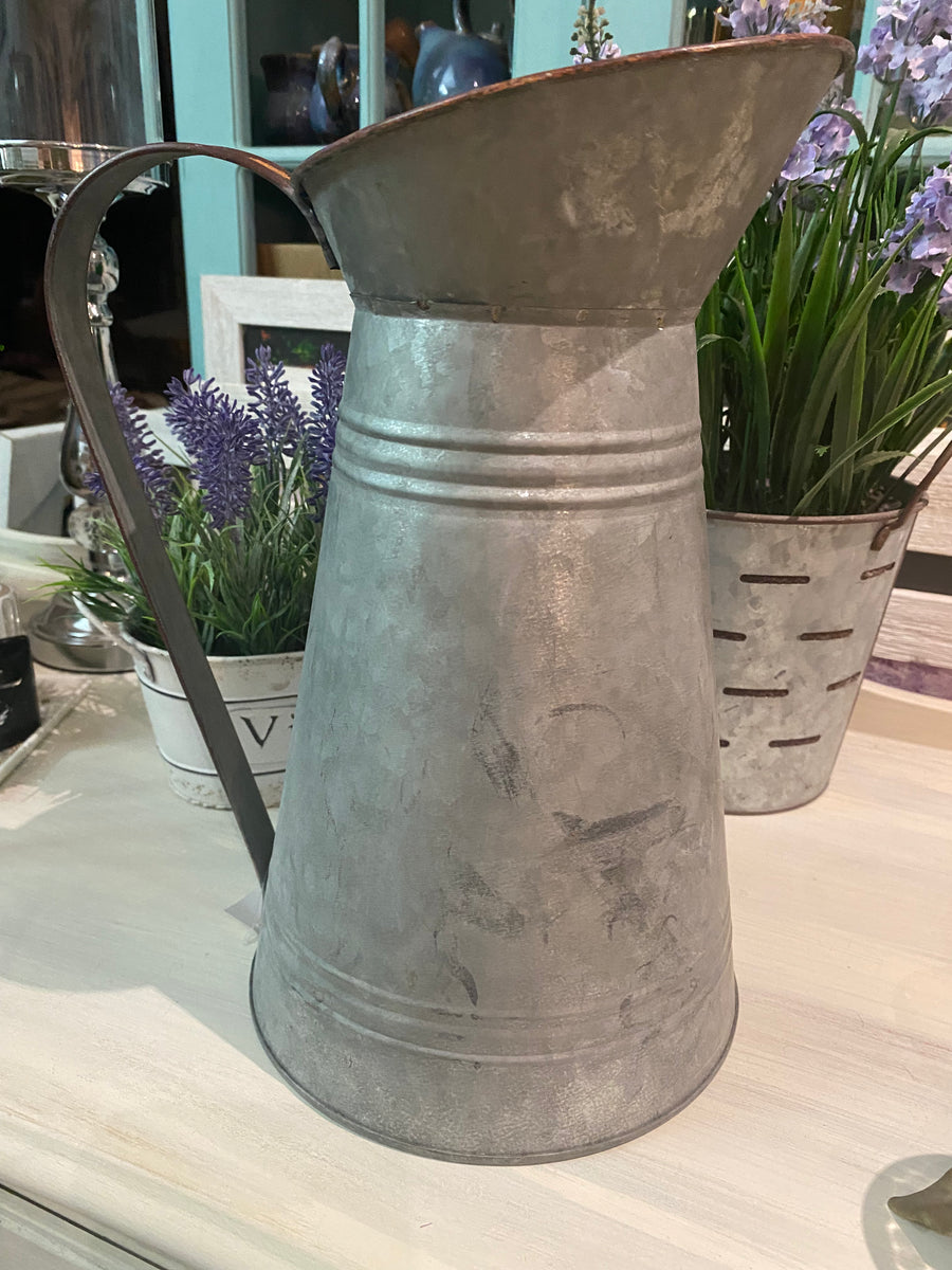 Flowers and Garden Rustic Jug