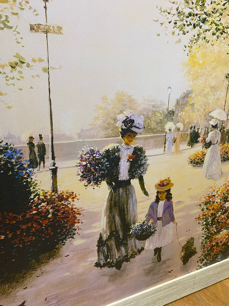 Christa Keiffer Flowers in Paris Framed Print