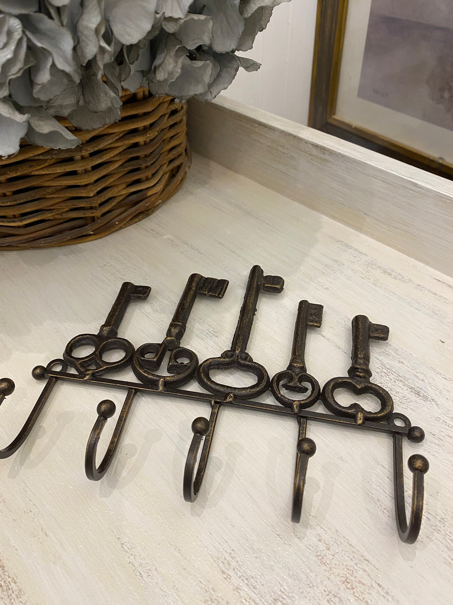 Antique Look Metal Key Holder