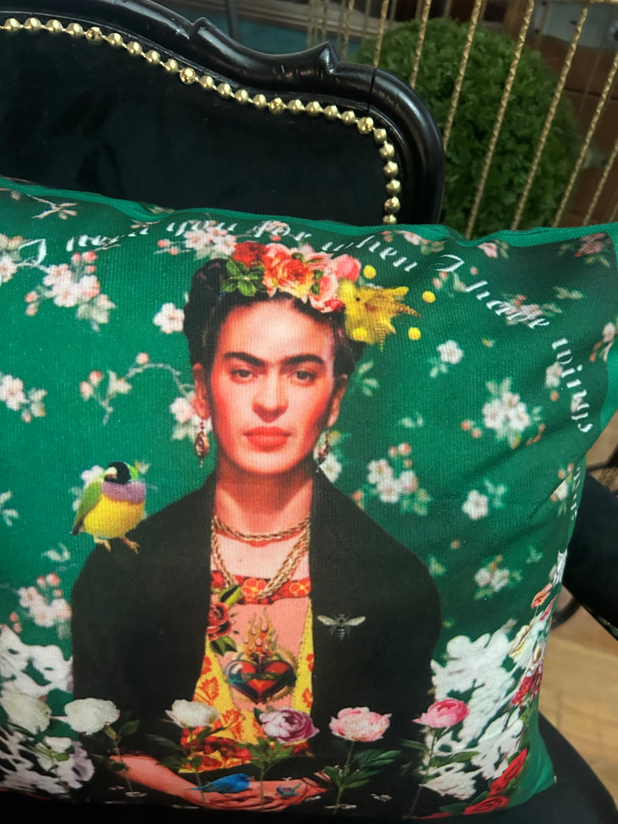 Frida Kahlo Velvet Scatter Cushion