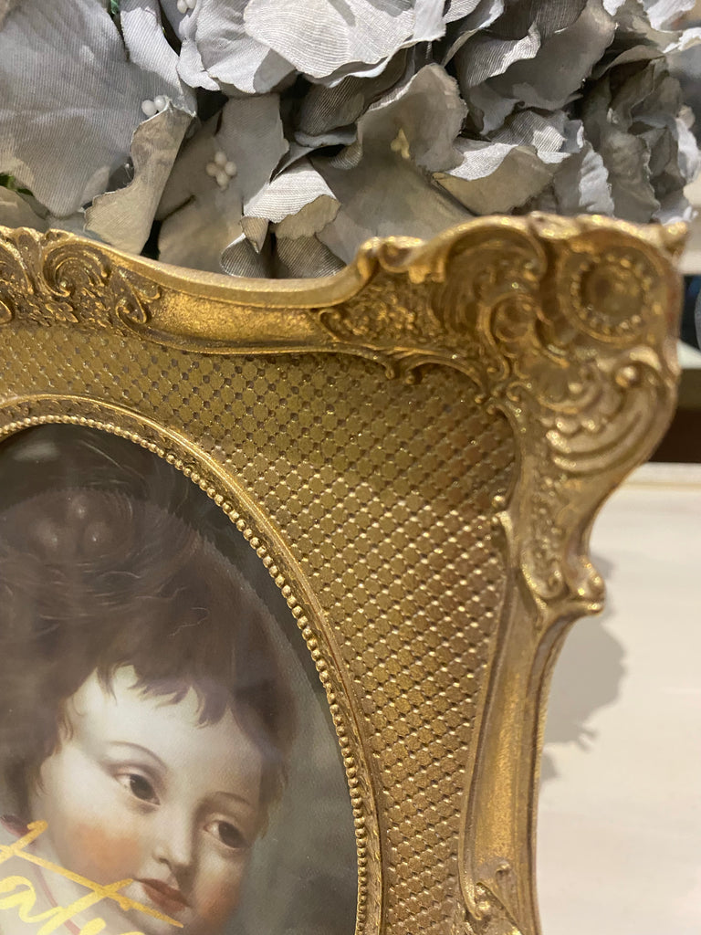 Gold Coloured Photo Frame